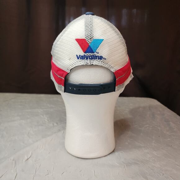 Nascar Dale Earnhardt Jr 88 Trucker Hat Striped Baseball Cap Mesh Snap Back Blue - Picture 3 of 5